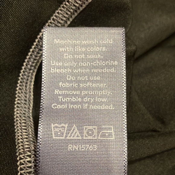 EUC Sz L Champion black poly/spandex shirt - Picture 5 of 5